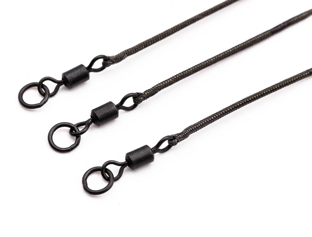 Korda Návazce Kable Leadcore Leader Ring Swivel 50 cm